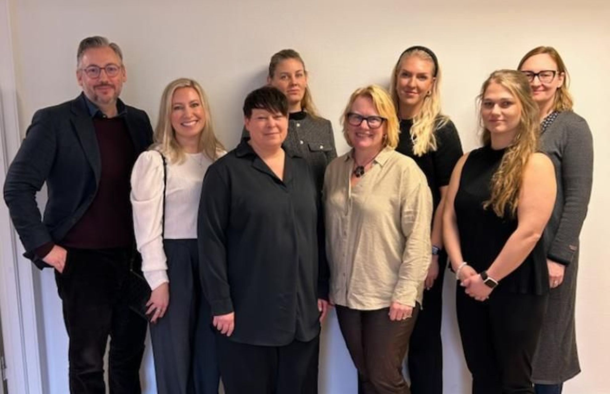 Personerna som beskrivs i texten uppradade